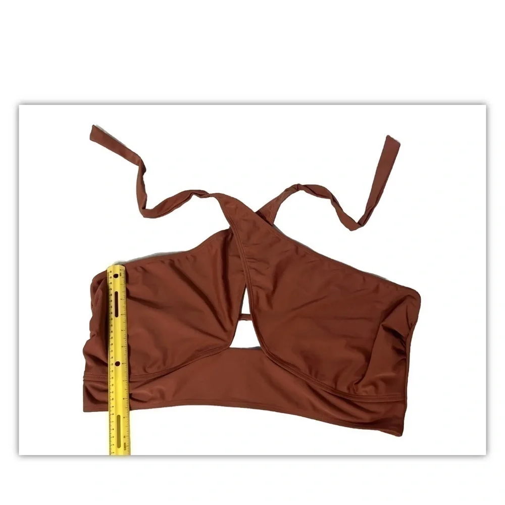Burnt Orange Bikini Top 4X